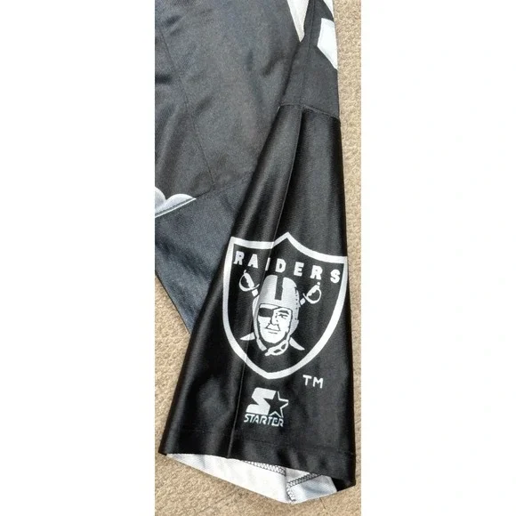 Starter by J Plus Rare Vtg NFL Oakland Raiders Football Jersey Size XL - Picture 3 of 10